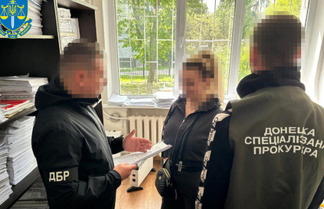 В Донецкой области разоблачили военнослужащую, которая находилась вне службы и получала «боевые»