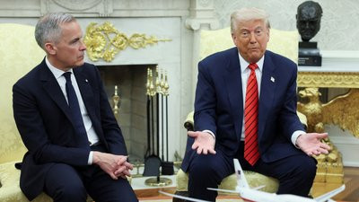 Трамп «доминировал в дискуссии» в Овальном кабинете с премьером Канады Карни