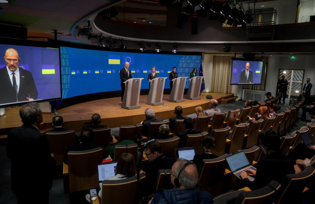 Украина получила 1 млрд евро от ЕС в рамках программы ERA