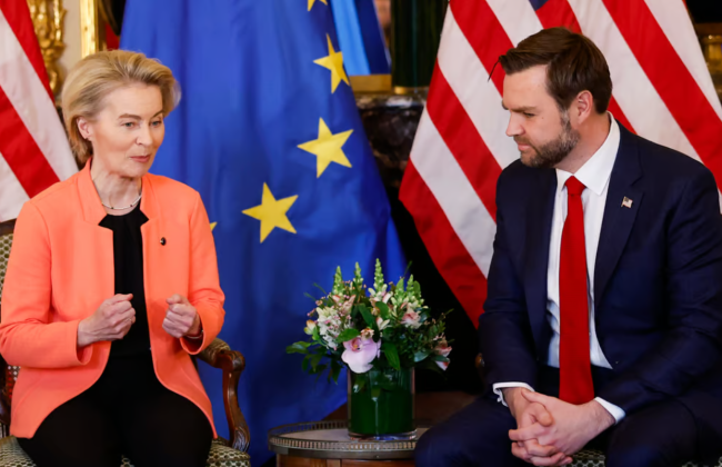 Я не встречусь с Трампом, пока мы не проведем «конкретные» торговые переговоры – Урсула фон дер Ляйен