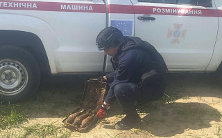 На стройплощадке под Киевом нашли минометные мины времен Второй мировой