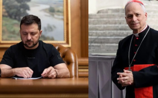 Зеленский впервые поговорил с Папой Римским Львом XIV и пригласил его в Украину