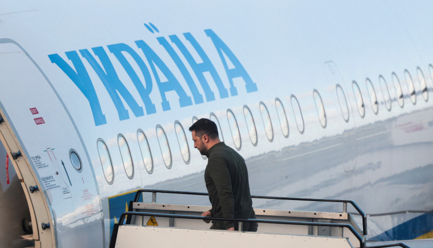 Володимир Зеленський вилетів до Туреччини — ЗМІ