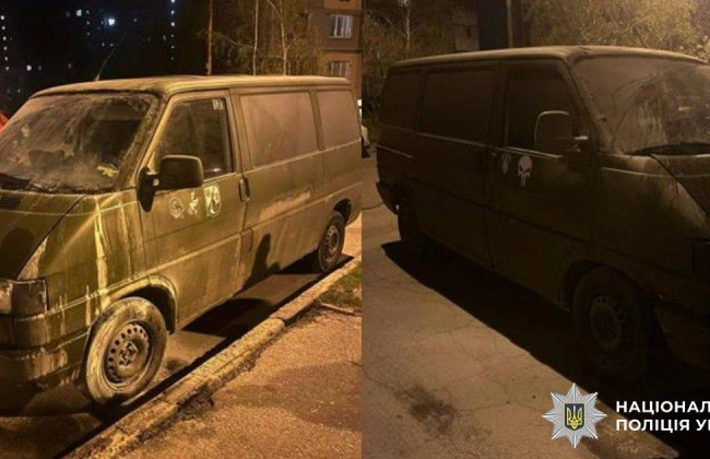 16-річний хлопець підпалив авто ЗСУ за 2000 доларів