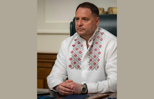 Андрій Єрмак записав відеопривітання з Днем вишиванки