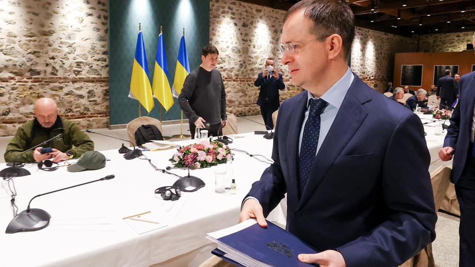 Делегацию РФ на переговорах с Украиной в Стамбуле возглавит Владимир Мединский
