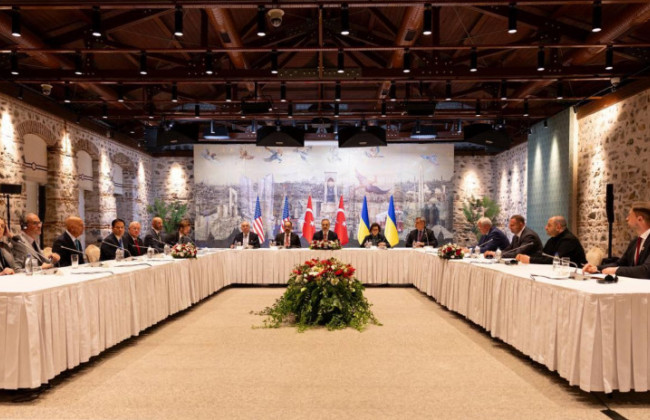 В Стамбуле начались переговоры делегаций Украины, США и Турции, фото