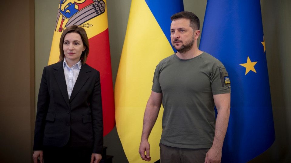Зеленський зустрівся з президенткою Молдови Санду – обговорили 30-денне припинення вогню та спільний шлях до ЄС