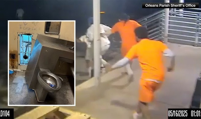 Із в'язниці у США через дірку у туалеті втекли 10 ув'язнених – охоронцям вони залишили послання