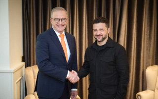 Зеленський у Римі обговорив з прем’єром Австралії танки Abrams, санкції й кроки до миру