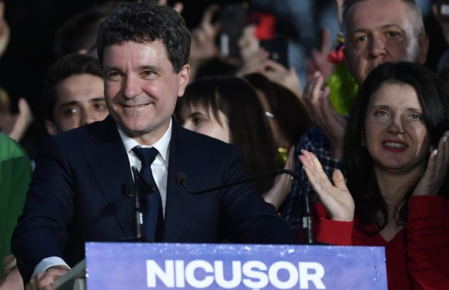 Никушор Дан победил на президентских выборах в Румынии