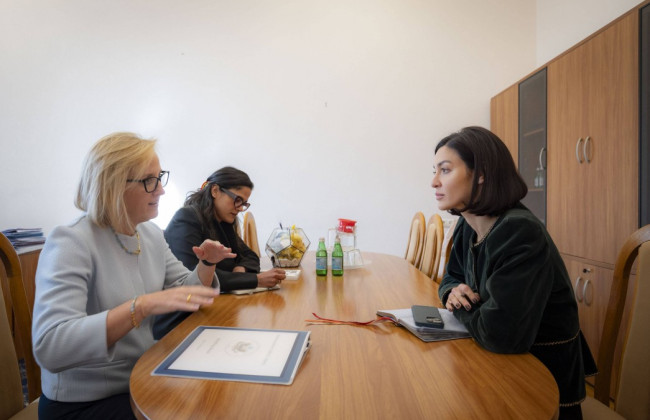 В ОП презентовали инициативу Bring Kids Back UA временной поверенной в делах США в Украине Дэвис