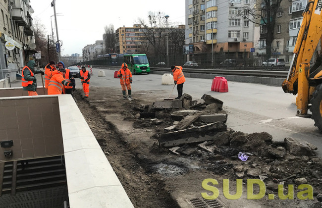 В Киеве до 10 июня частично ограничат движение транспорта по улице Будиндустрии