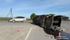 На Тернопольщине перевернулся автобус с пассажирами