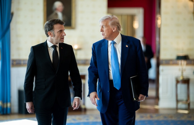 Трамп осознал, что Путин обманул его — Макрон