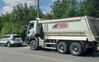 На Закарпатье водитель перегруженного грузовика заплатит 51 тысячу гривен штрафа
