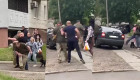 В Черкассах толпа мужчин и женщин напала на сотрудников ТЦК, видео
