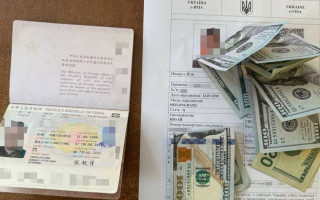 В Винницкой области гражданин Китая предлагал взятку пограничнику, чтобы попасть в Украину