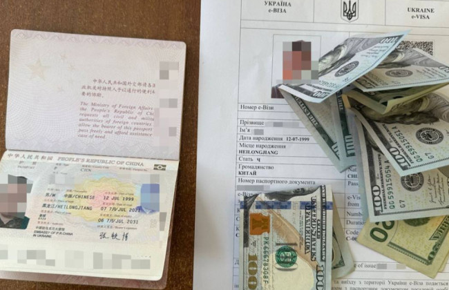 В Винницкой области гражданин Китая предлагал взятку пограничнику, чтобы попасть в Украину