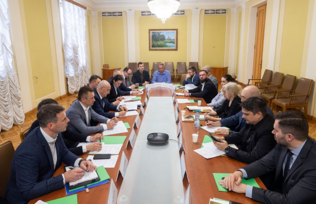 В Офисе Президента при участии правительства, банков и партнеров обсудили механизмы финансирования устойчивого развития Украины