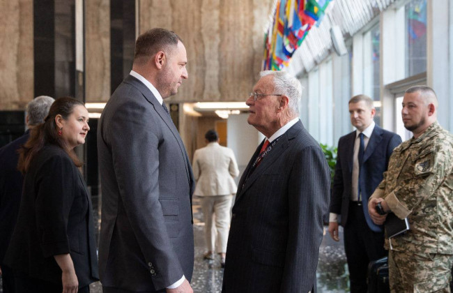 Андрій Єрмак обговорив зі спецпредставником США Келлогом фронт, санкції та викрадених Росією дітей