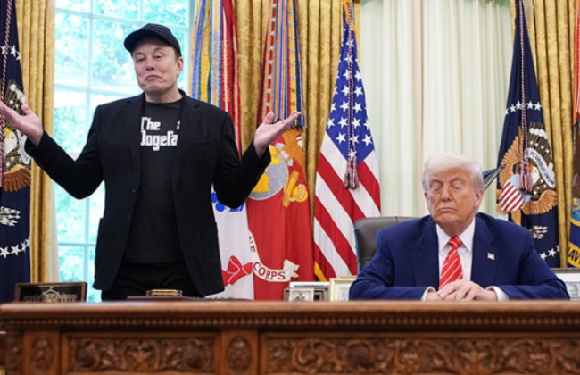 «Він зʼїхав з глузду», — Дональд Трамп і Ілон Маск влаштували публічну сварку