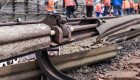 Восстановление работы метро на левом берегу — в Киеве показали, как ремонтируют пути, фото