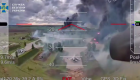 СБУ показала путь FPV-дрона во время операции «Паутина» — от вылета из фуры до поражения самолета, видео