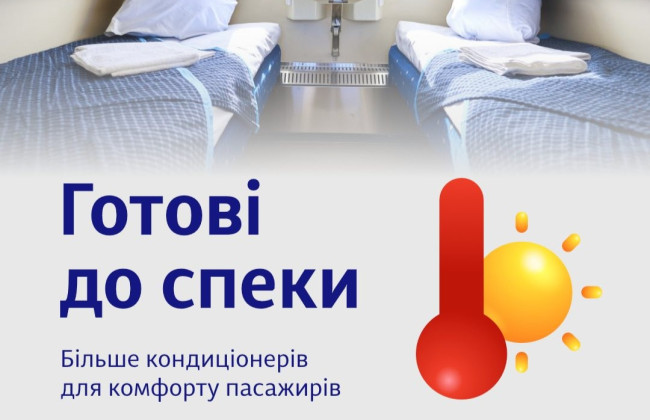 Укрзализныця раскрыла количество вагонов, которые подготовили к жаре — сколько имеют кондиционеры
