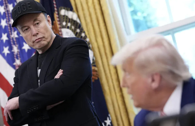 Маск после недавнего спора стал на сторону Трампа в вопросе подавления беспорядков в Лос-Анджелесе