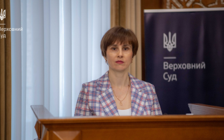 Заместитель председателя КУС ВС Наталья Антонюк представила актуальную практику в уголовных производствах по коррупционным правонарушениям за 2024-2025 годы