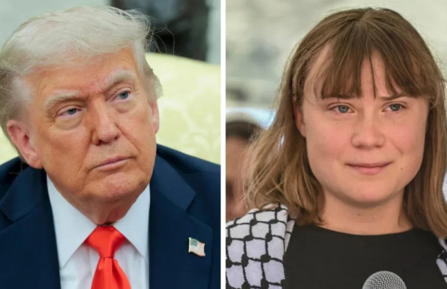 Дональд Трамп назвал Грету Тунберг «странной» и посоветовал ей пройти курсы по управлению гневом