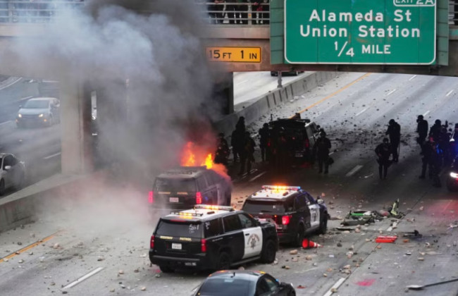 В Лос-Анджелес направили 700 морпехов для восстановления порядка — Пит Хегсет