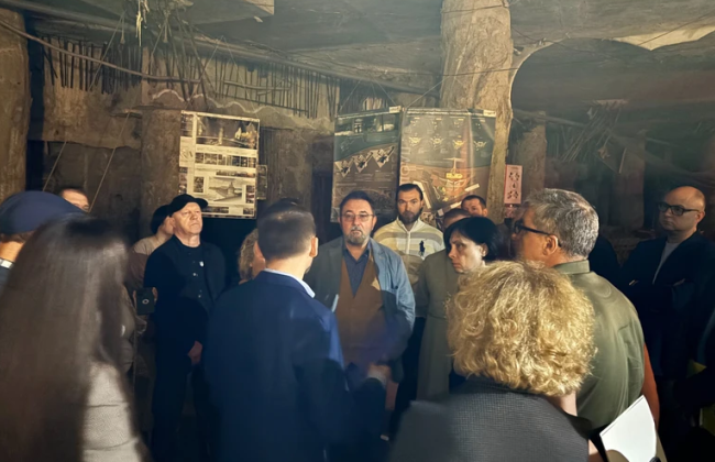 Депутаты посетили Музей на Почтовой площади в Киеве после голодовки активистки