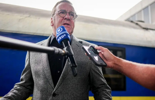 Министр обороны Германии Борис Писториус прибыл в Киев