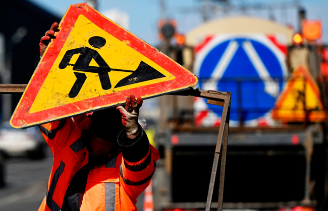 В Киеве ограничат движение на развязке Красной Калины и Сержа Лифаря