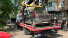 Около 600 брошенных авто исчезли с улиц Киева