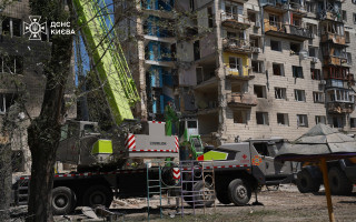 В Киеве завершили поисково-спасательную операцию в Соломенском районе
