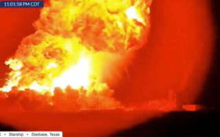 Ракета SpaceX взорвалась во время испытания в Техасе – видео
