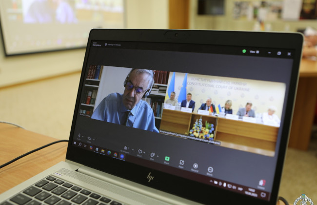 Судьи КСУ обсудили результаты сотрудничества с Немецким фондом IRZ во время рабочей встречи