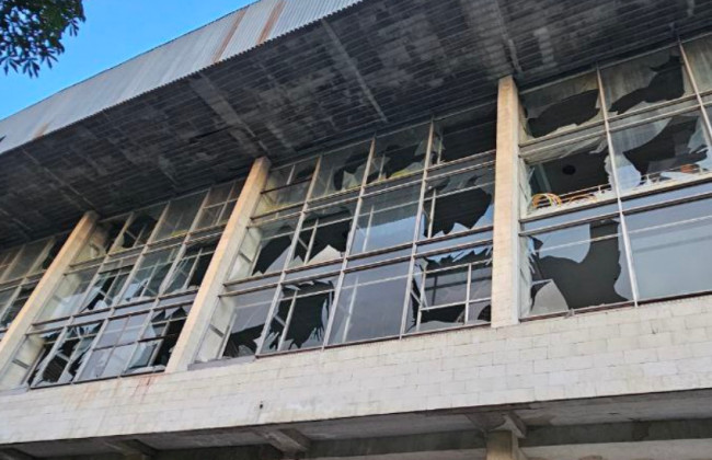 В Киеве в результате атаки РФ поврежден кампус КПИ, фото