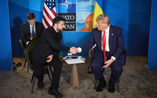 На зустрічі Володимира Зеленського з Трампом були присутні високопосадовці з обох сторін, фото