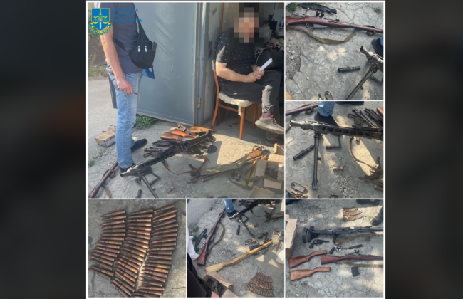 Одессит сбывал оружие по почте — на Волыни разоблачили незаконный арсенал