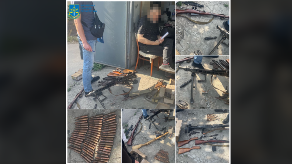 Одесит збував зброю поштою — на Волині викрили незаконний арсенал