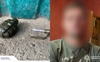 В Харькове мужчина угрожал взорвать гранату в торговом центре