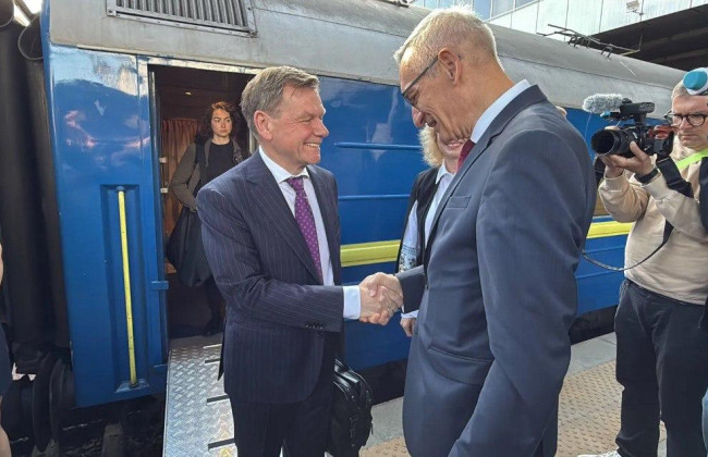 У Київ приїхав новий глава МЗС Німеччини Йоганн Вадефуль – фото