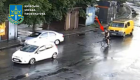 Выстрел в машину на ходу — в Киеве велосипедист открыл огонь по авто волонтера, фото