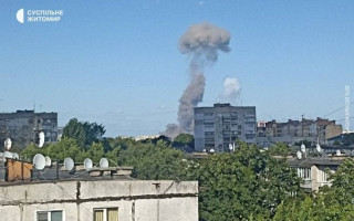 На АЗС на околиці Житомира стався вибух – що відомо, відео
