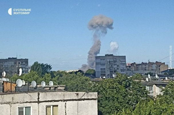 На АЗС на околиці Житомира стався вибух – що відомо, відео