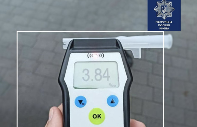 В Украине с начала года зафиксировано более 3,7 тысячи случаев вождения в состоянии опьянения